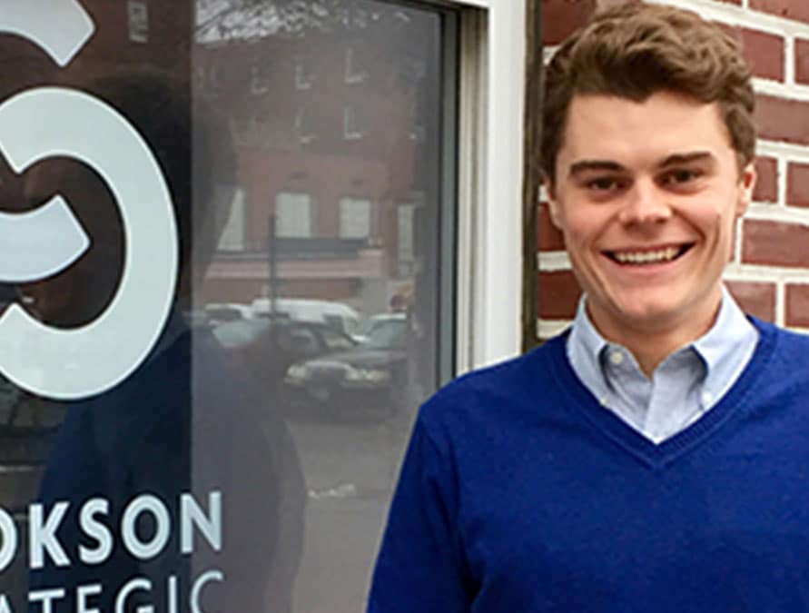 Benjamin Page, Cookson Communications intern