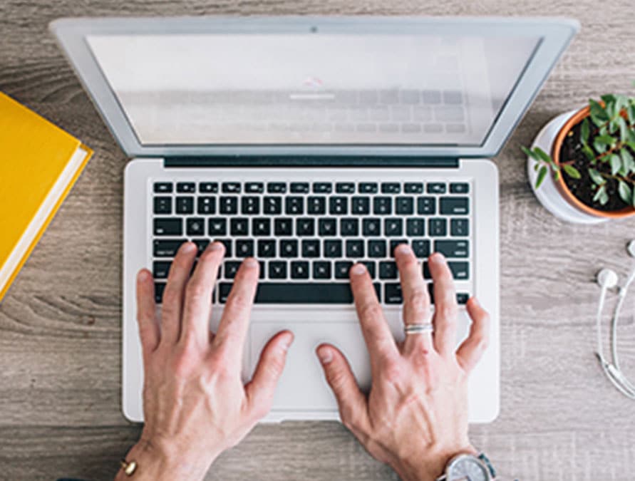 Photo of blogging for Cookson Communications blog
