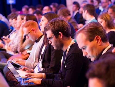 using social media at a conference