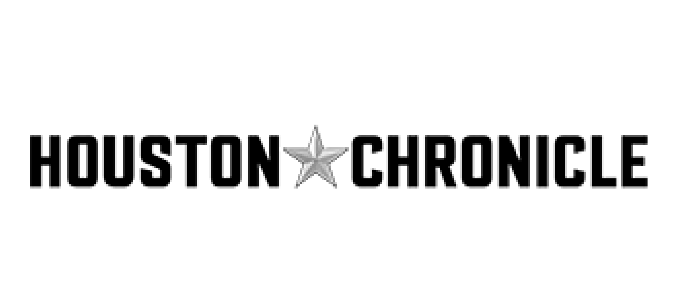 A single silver star centered on a black background.
